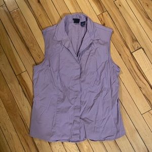 Purple Gap Vest Blouse